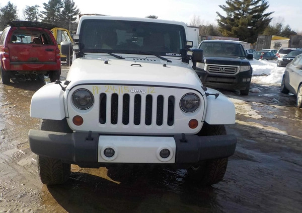 Jeep Wrangler cena 52500 przebieg: 82998, rok produkcji 2012 z Szczawno-Zdrój małe 121